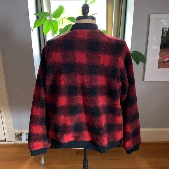 NWT Pendleton Red Buffalo varsity jacket Size XL - Picture 5 of 10